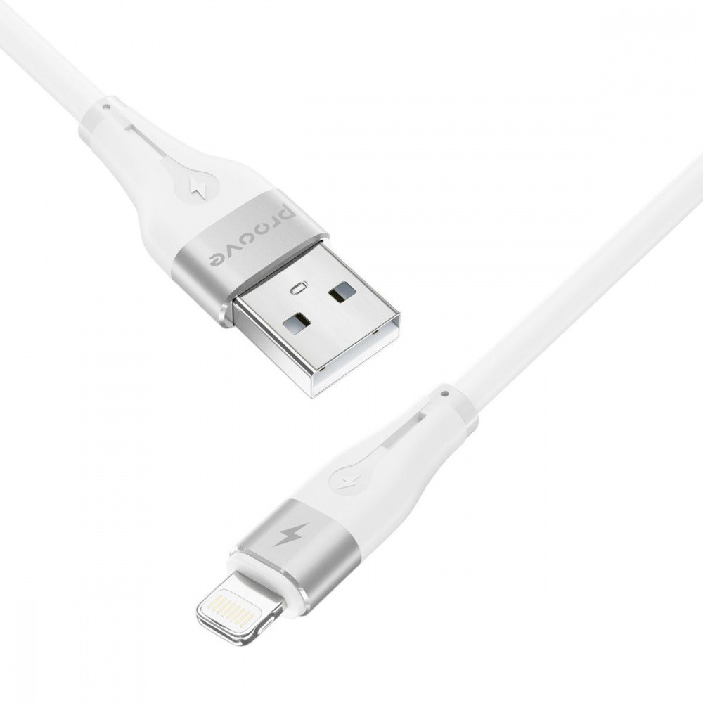 Кабель Proove Soft Silicone USB to Lightning 2.4A (1m) — Придбати в Україні - фото 3