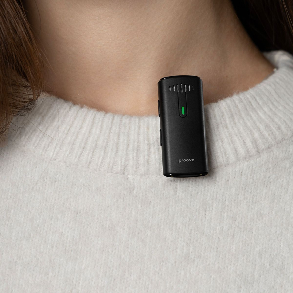 Беспроводной петличный микрофон Proove Record Type-C - фото 9