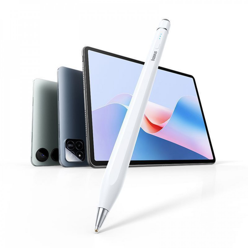 Стилус Baseus Wise Writing HN1 Universal Version white (B0004F01) Білий на малюнкі №7