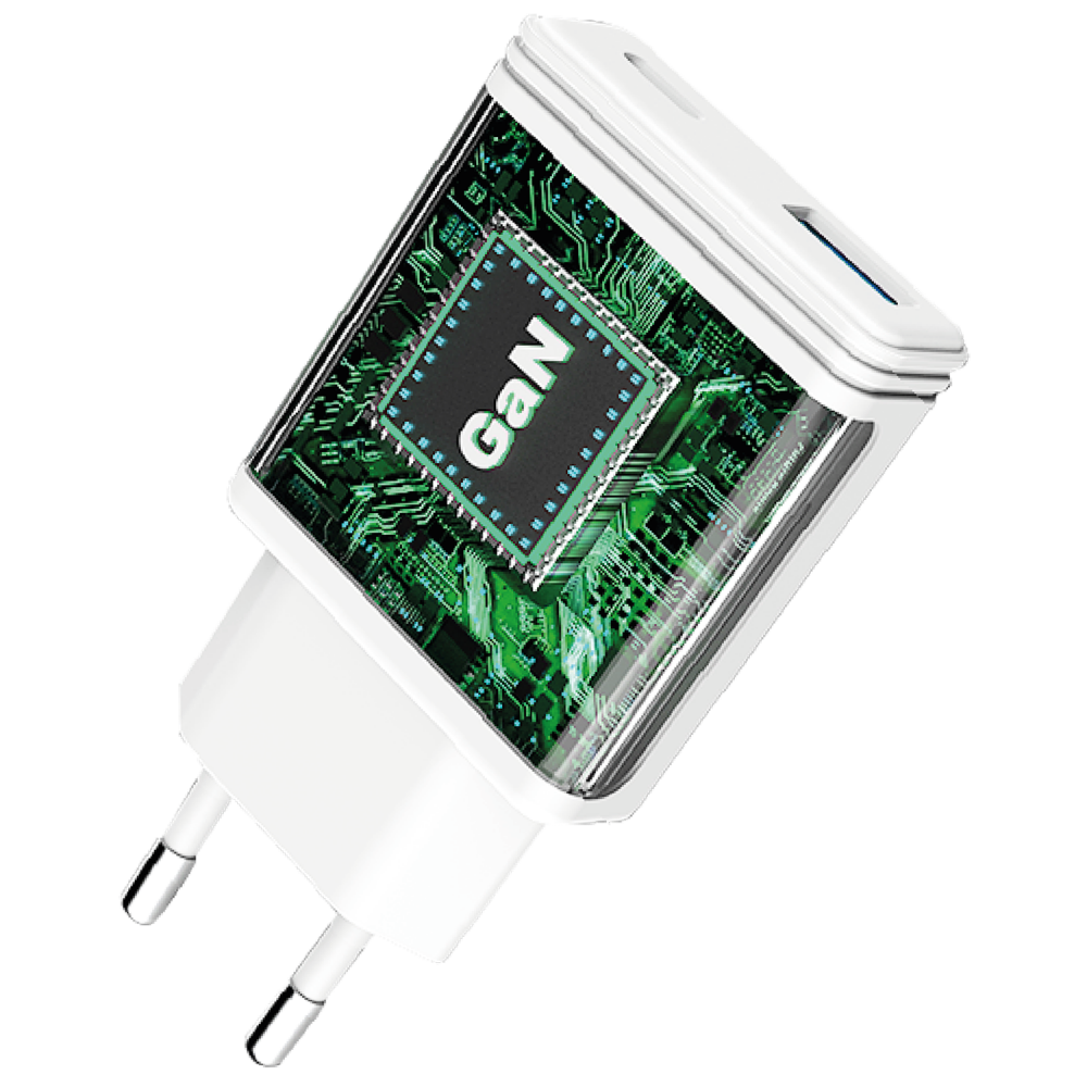 СЗУ Proove Slender 65W (Type-C + USB) - фото 2
