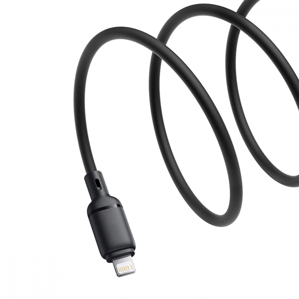 Кабель Baseus Silky Series Fast Charging Lightning 2.4A (2m) - фото 3