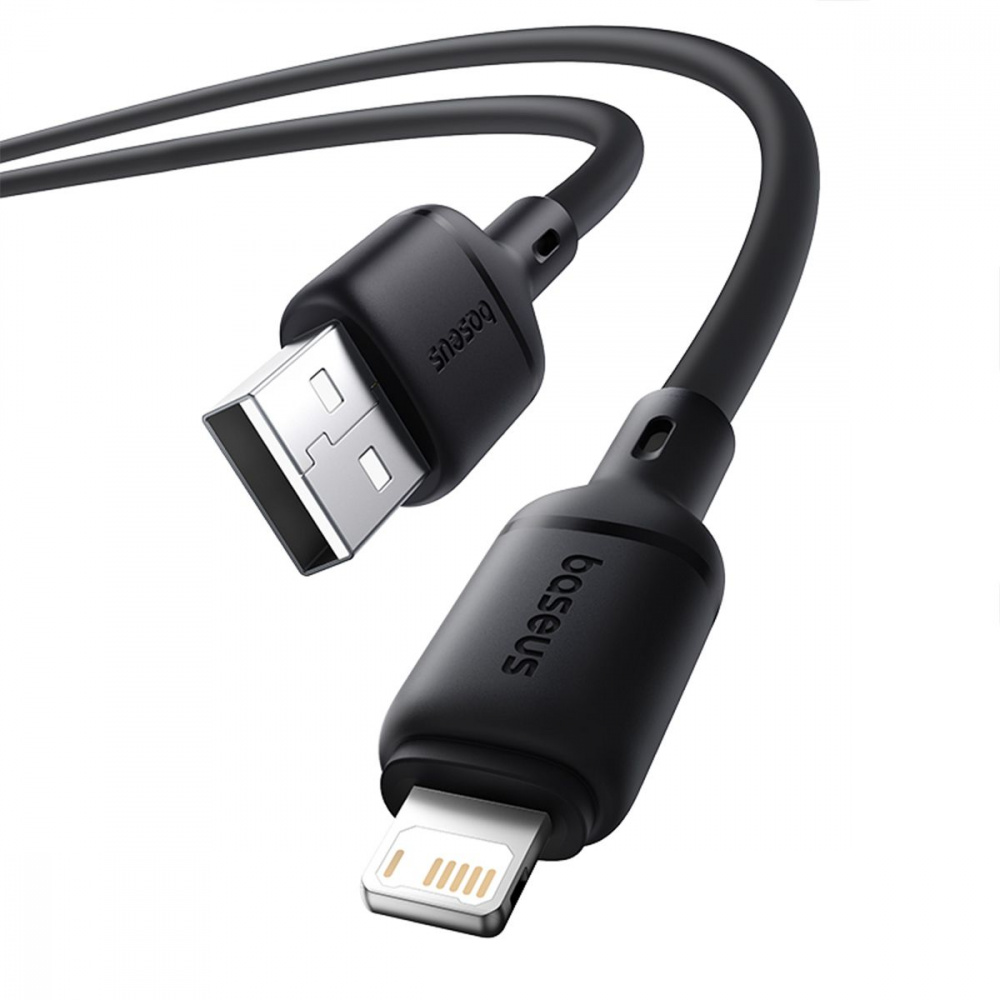Кабель Baseus Silky Series Fast Charging Lightning 2.4A (2m) - фото 4