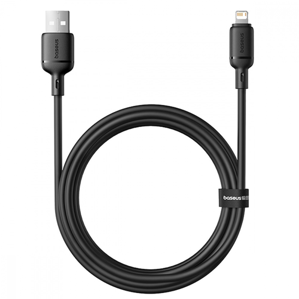 Кабель Baseus Silky Series Fast Charging Lightning 2.4A (2m) - фото 5