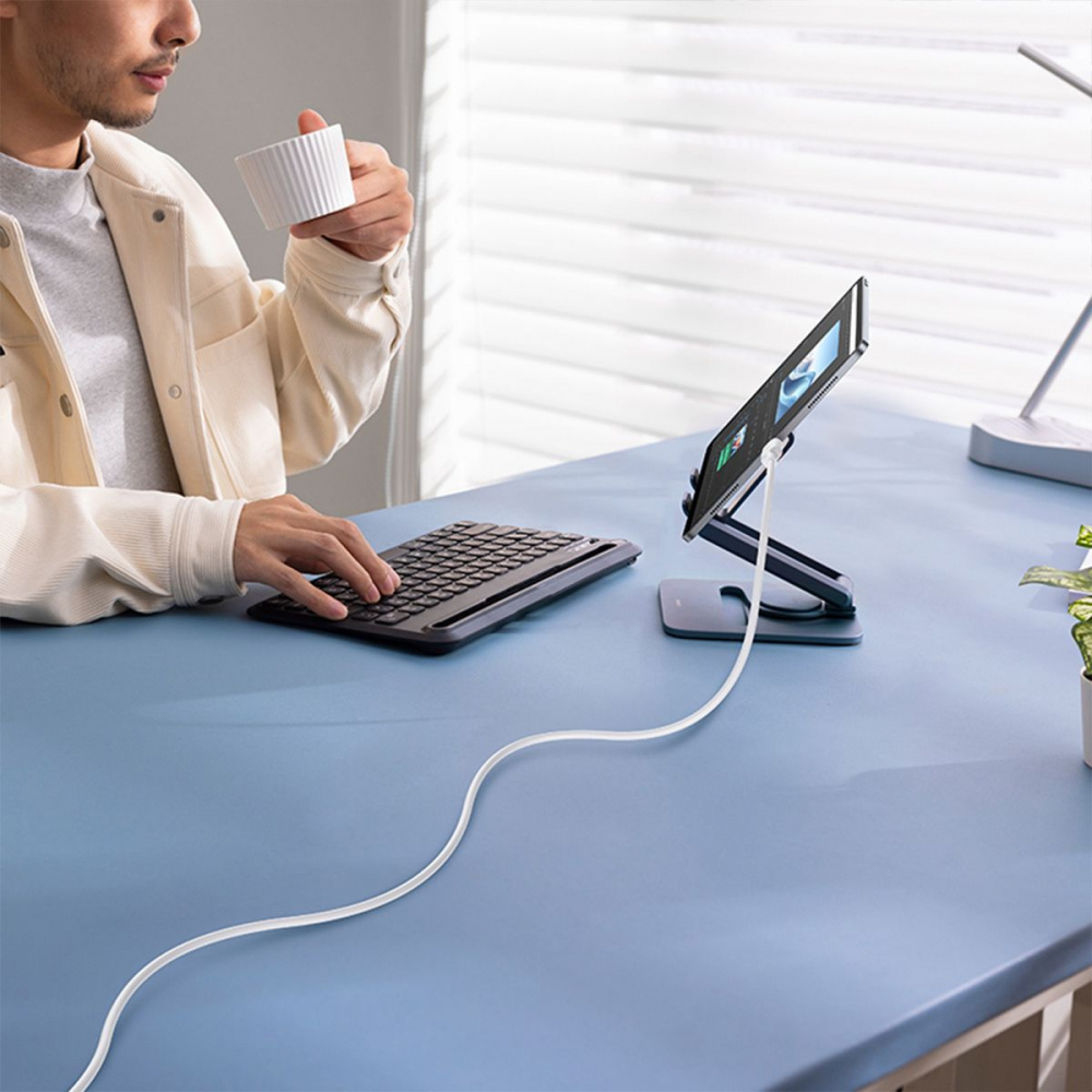 Кабель Baseus Silky Series Fast Charging Type-C 100W (2m) — Придбати в Україні - фото 9