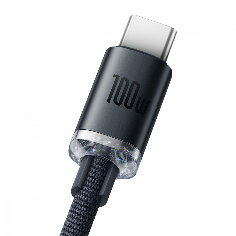 Кабель Baseus Crystal Shine Series Fast Charging Type-C 100W (2m) — Придбати в Україні - фото 3