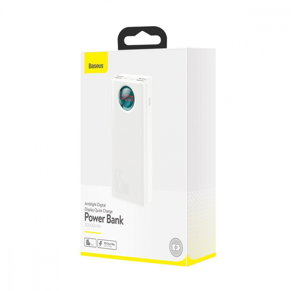 Портативна Батарея Baseus Amblight Overseas 65W 30000mAh — Придбати в Україні