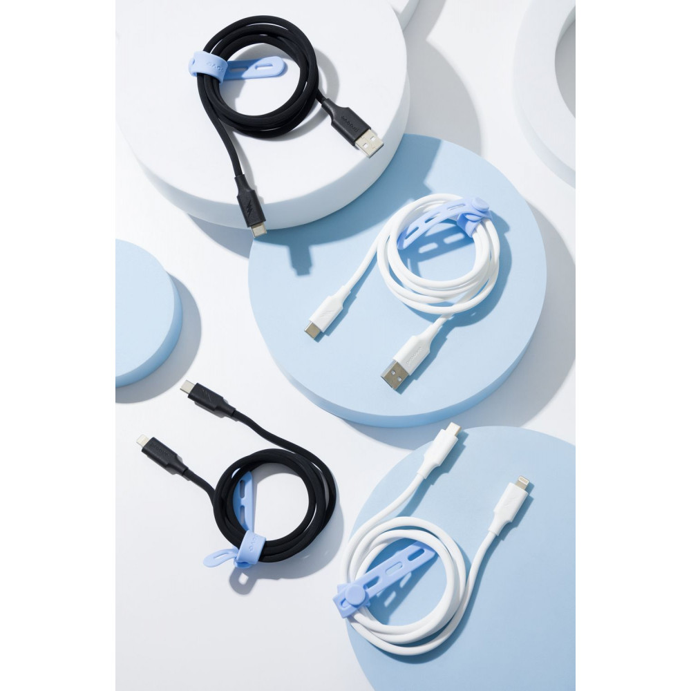 Кабель Proove Striped Silicone USB to Type-C (1m)