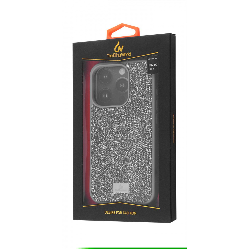 Чехол Bling World Rock Diamond (TPU) iPhone 15 Pro Max