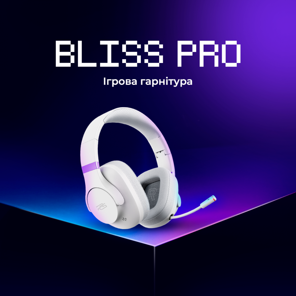 Бездротова ігрова гарнітура Proove Gaming Bliss Pro (APP) — Придбати в Україні - фото 1