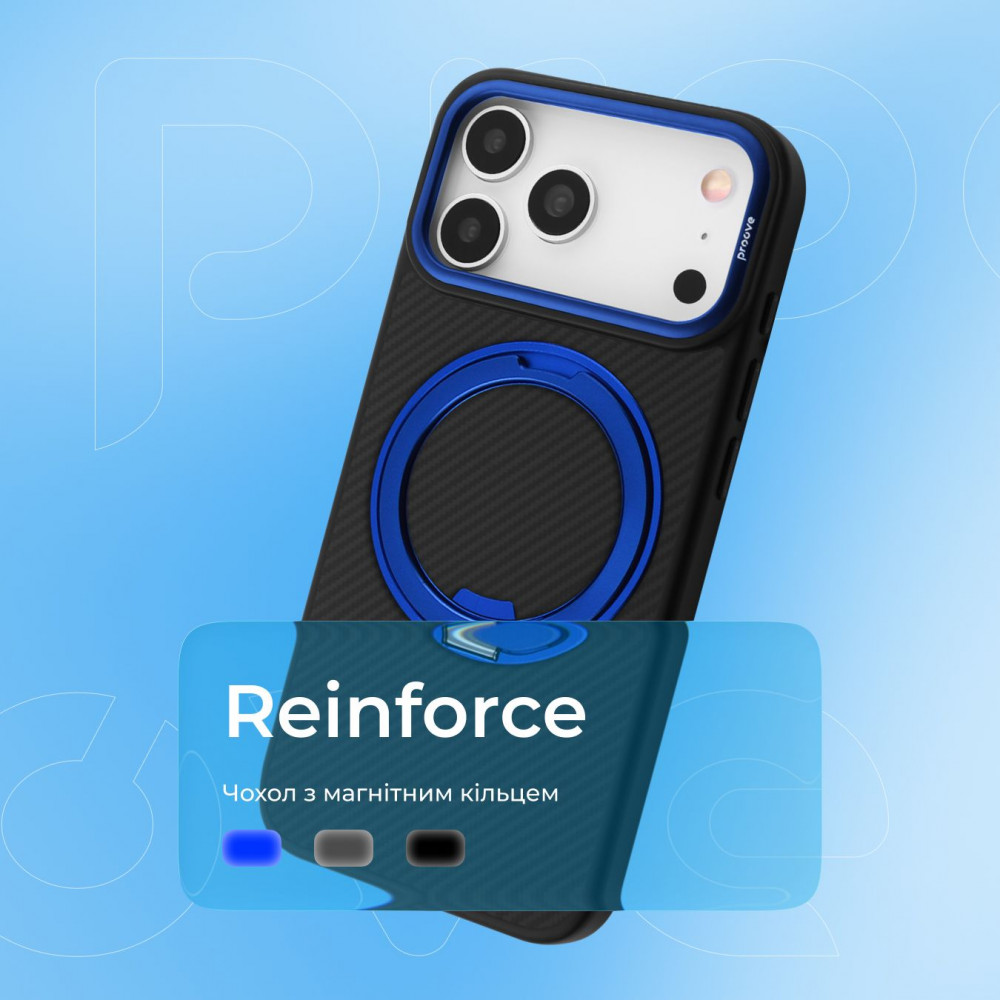 Чехол Proove Reinforce Case with Magnetic Ring iPhone 13 - фото 4