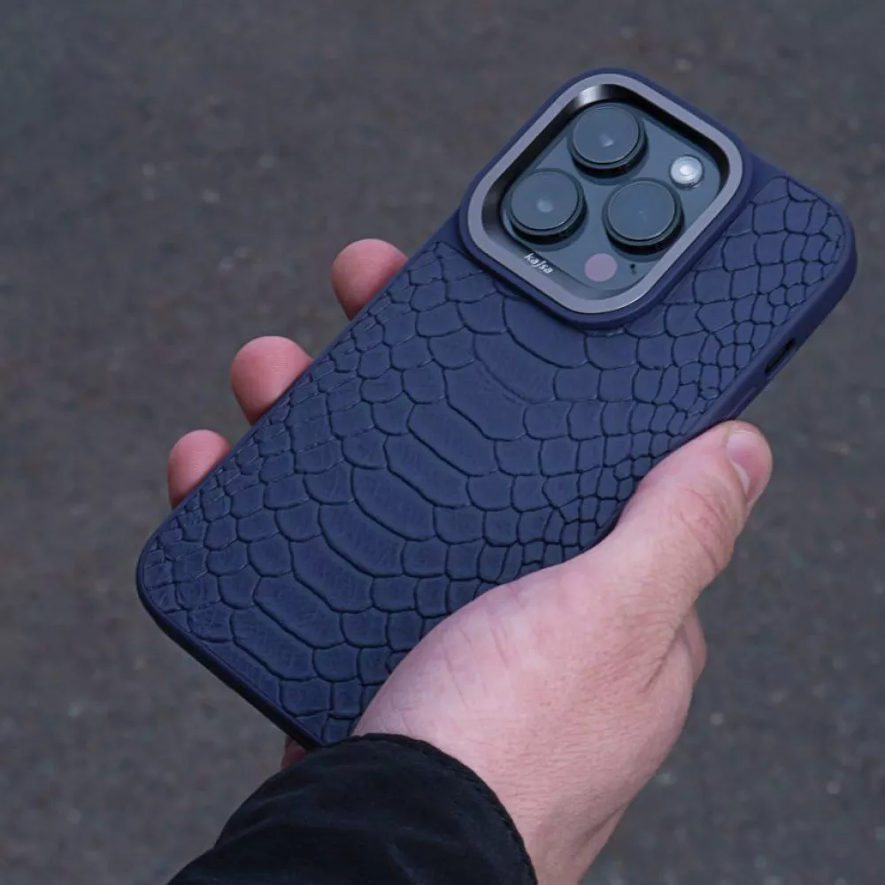 Чехол Kajsa Snake Pattern iPhone 14 Pro Max - фото 4
