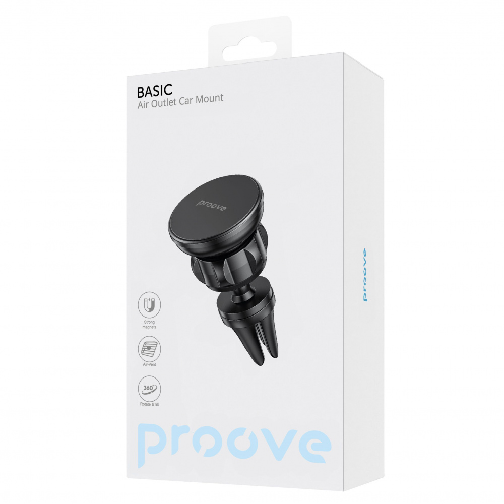 Автомобільний тримач Proove Basic Air Outlet Car Mount — Придбати в Україні - фото 1