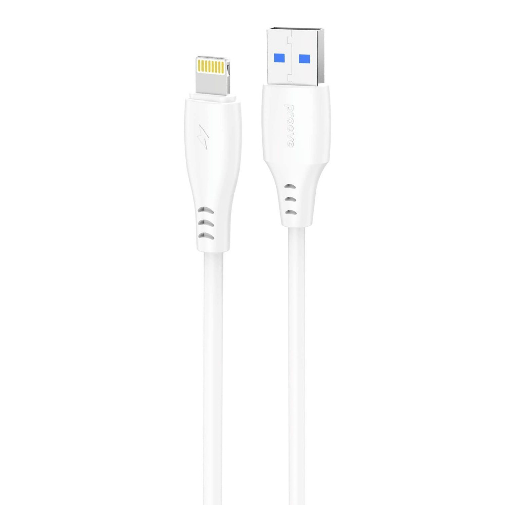 Кабель Proove Simple Silicone USB to Lightning 2.4A (1m) — Придбати в Україні - фото 3
