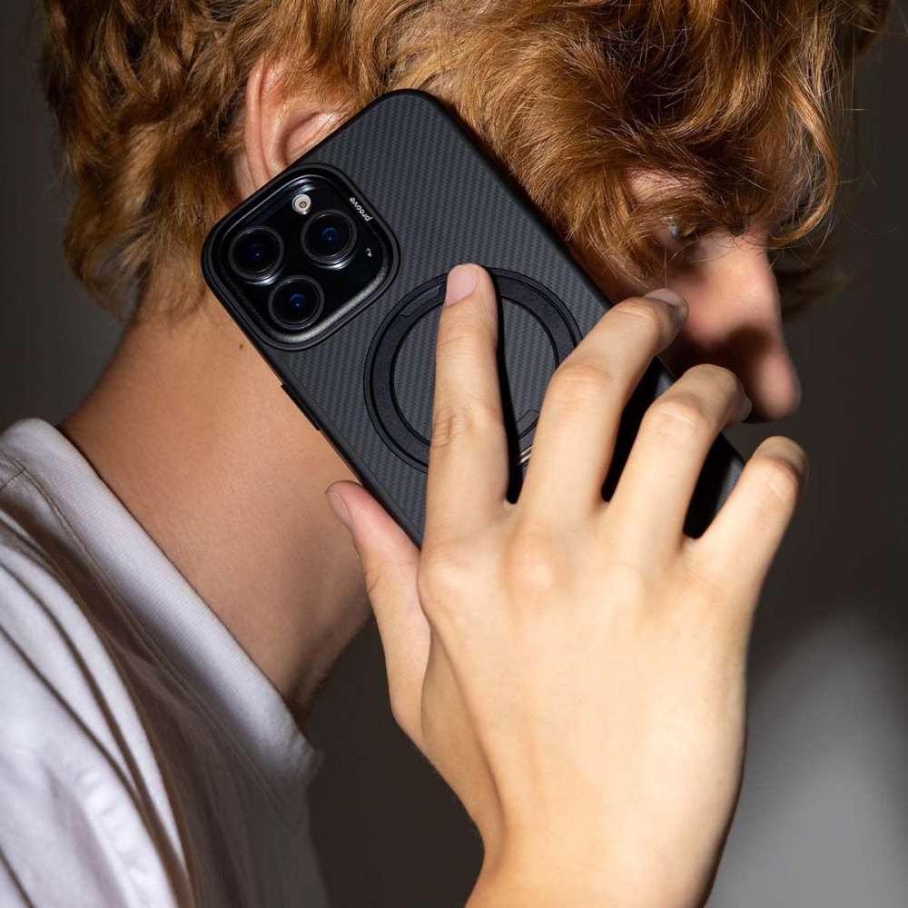 Чохол Proove Reinforce Case with Magnetic Ring iPhone 14 Pro Max black (PCREIP14PM02) Чорний на малюнкі №13