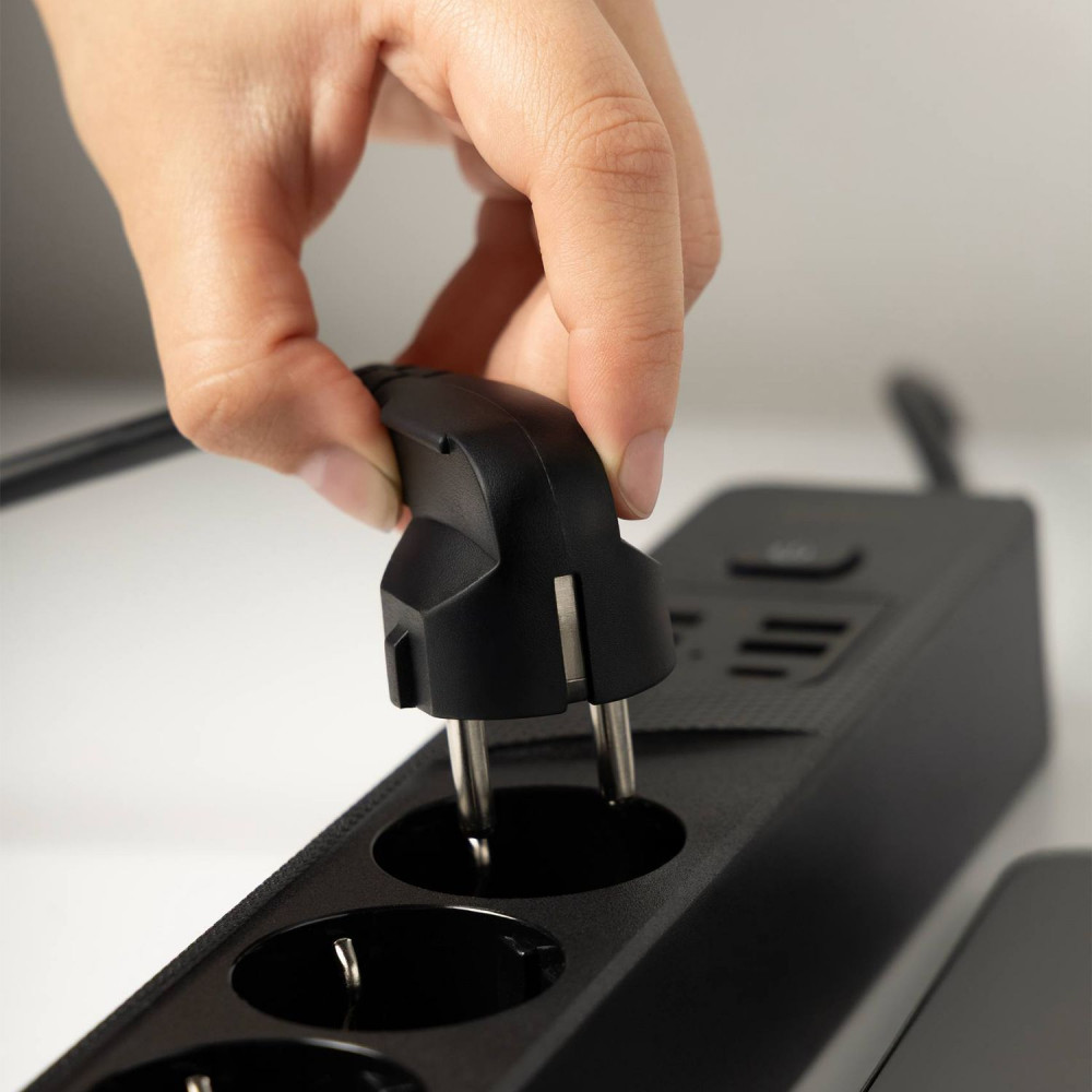 Мережевий фільтр Proove Power Strip P-04 (4 розетки + 4 USB + 2 Type-C) 3M — Придбати в Україні - фото 7