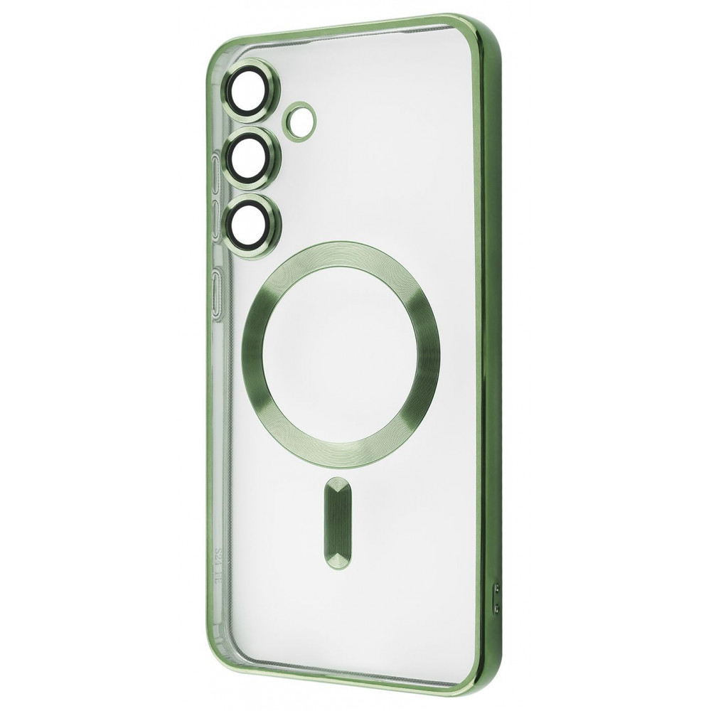 Чохол WAVE Metal Color Case with Magnetic Ring Samsung Galaxy S25 FE dark green на малюнкі №1