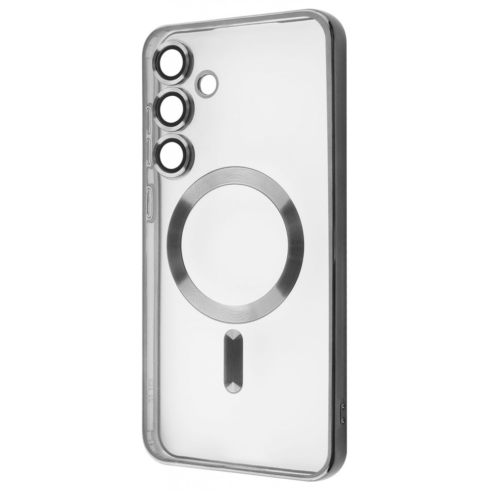 Чохол WAVE Metal Color Case with Magnetic Ring Samsung Galaxy S25 FE silver на малюнкі №1