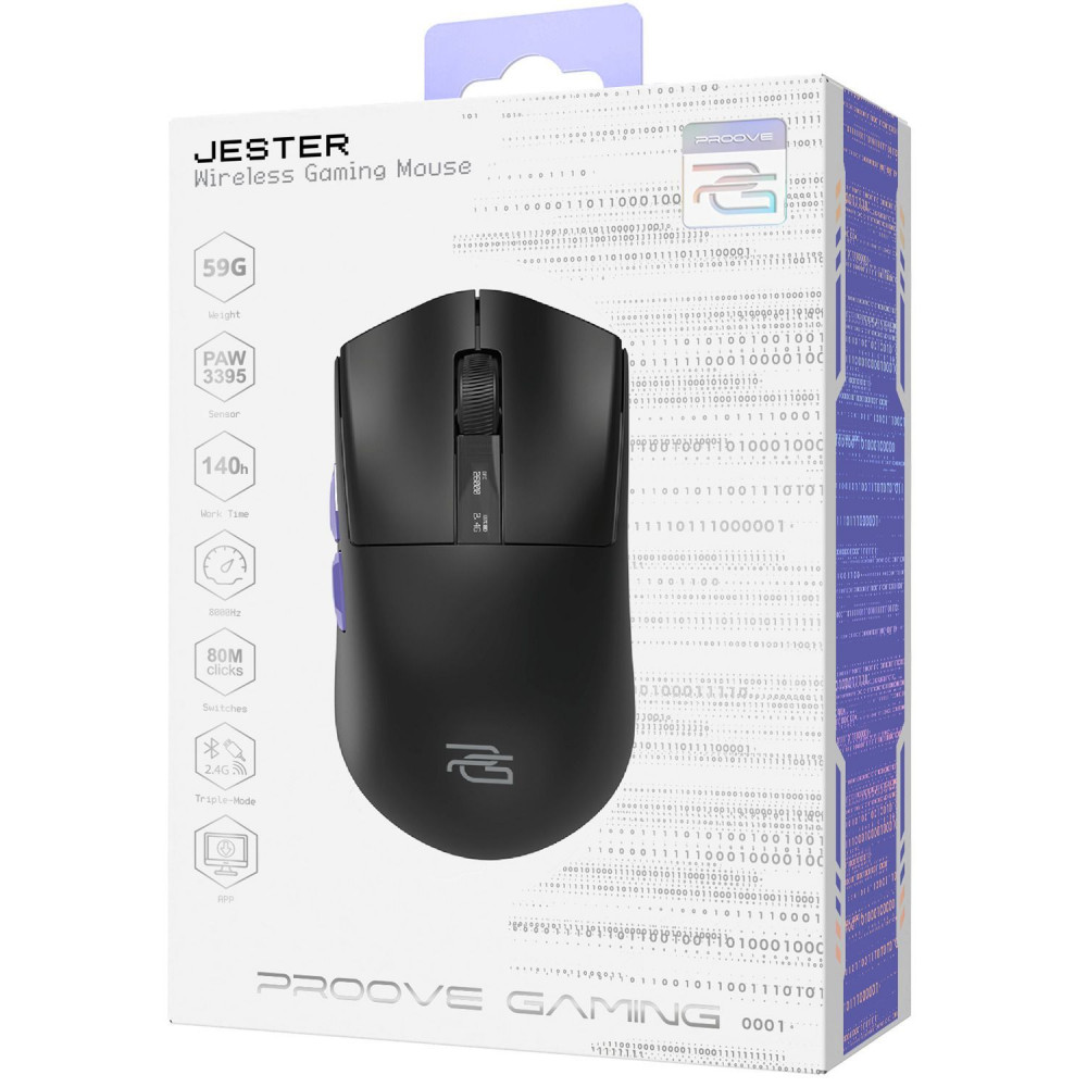 Беспроводная игровая мышь Proove Gaming Jester 8K - фото 1