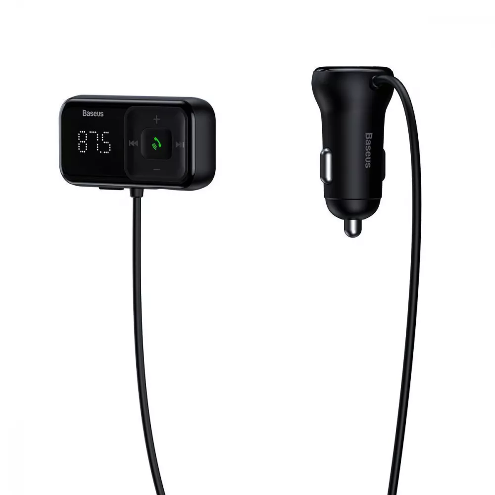 АЗП Baseus FM Launcher S-16 10W 2USB+AUX — Придбати в Україні - фото 2