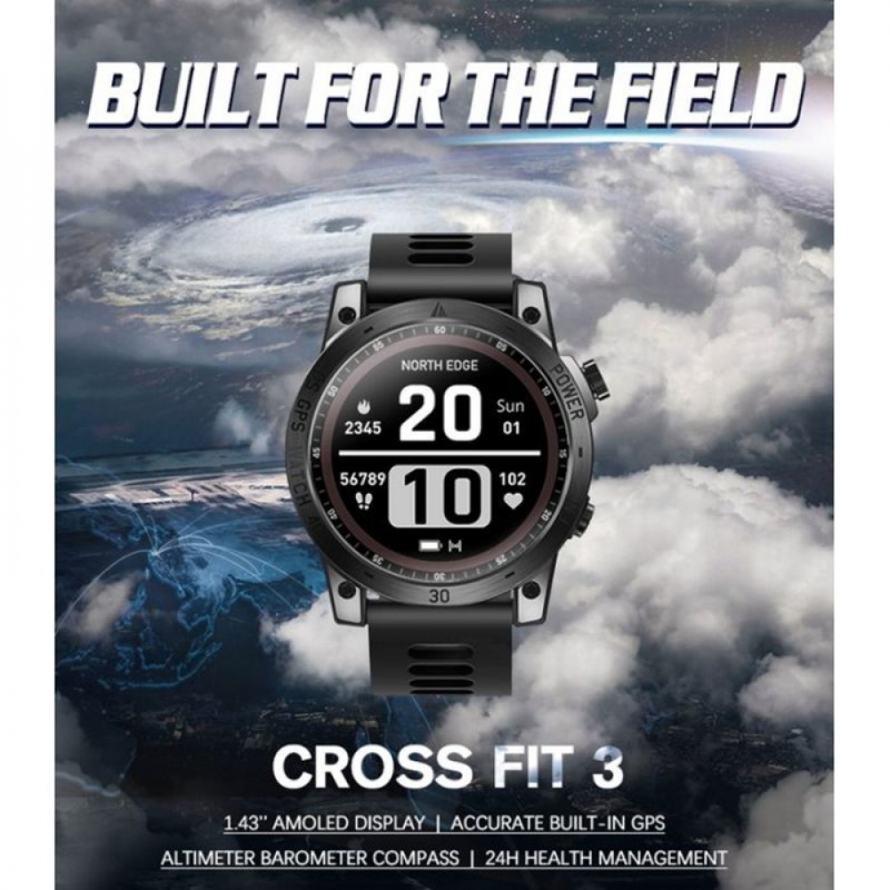 Смарт Годинник NORTH EDGE Cross Fit 3 — Придбати в Україні - фото 3