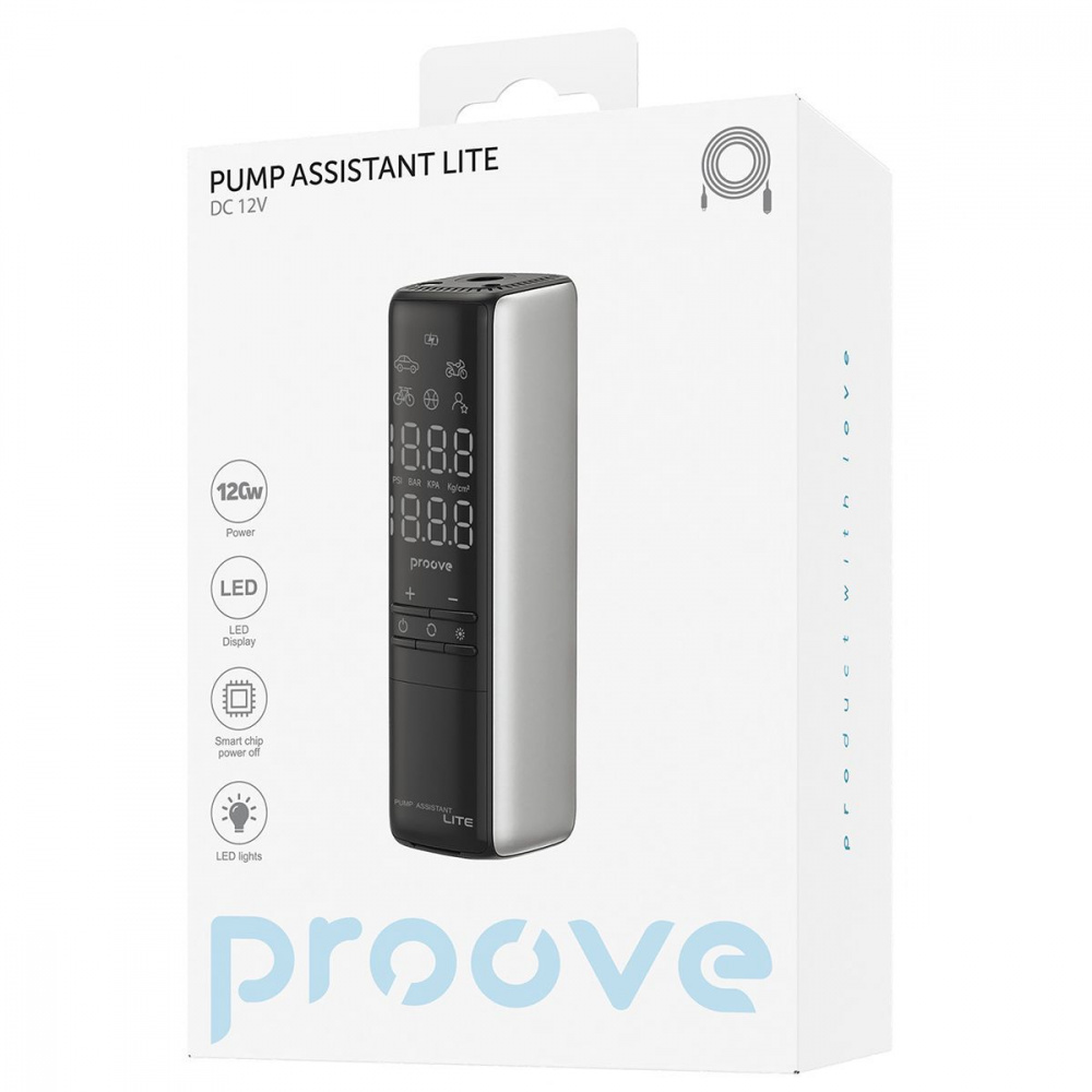Автомобільний насос Proove Pump Assistant Lite 120W — Придбати в Україні - фото 1