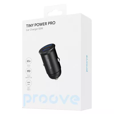 АЗП Proove Tiny Power Pro 65W (USB + Type-C) — Придбати в Україні