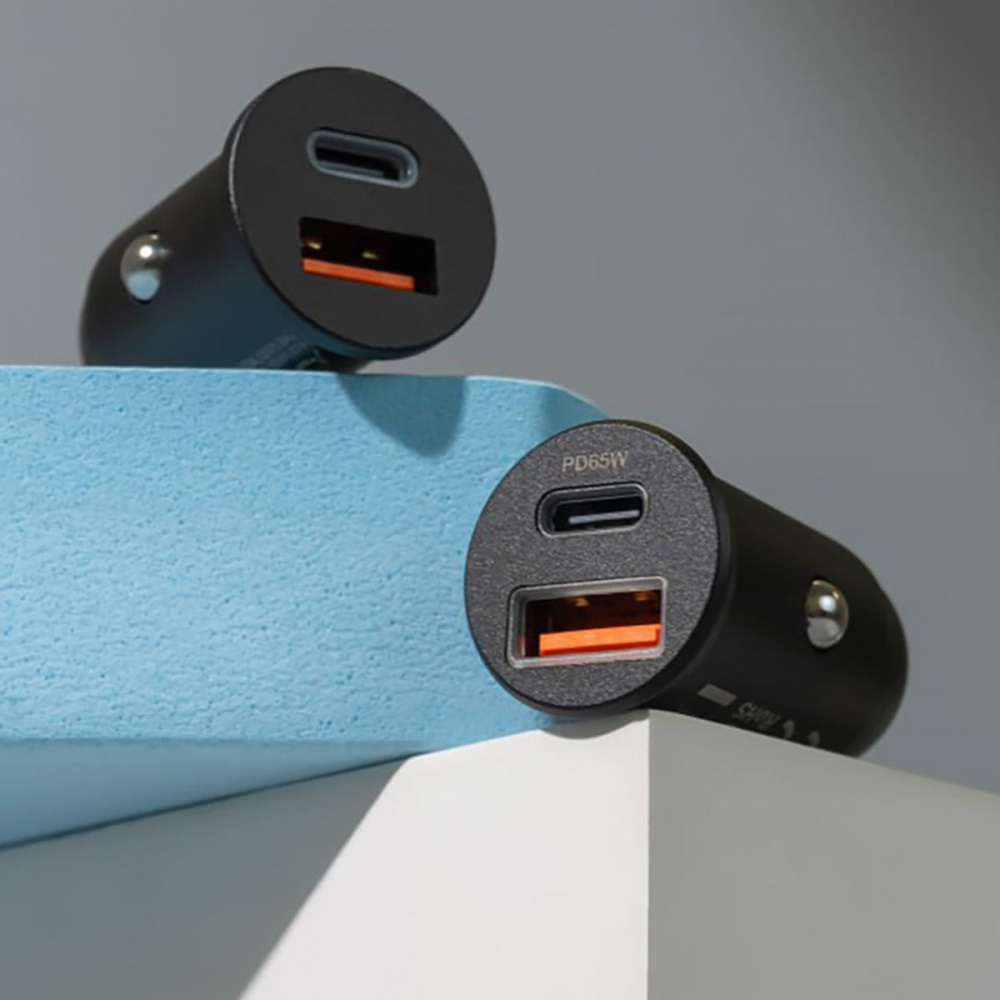 Автомобильное ЗУ Proove Tiny Power Pro 65W (USB + Type-C) - фото 6