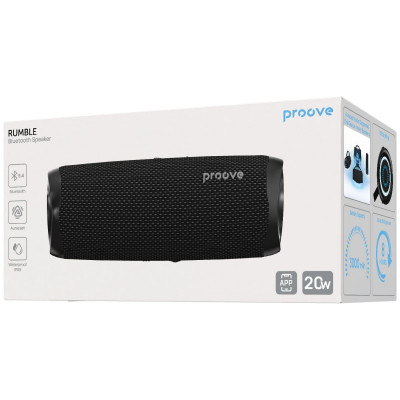 Портативна акустика Proove Rumble 20W (APP) — Придбати в Україні