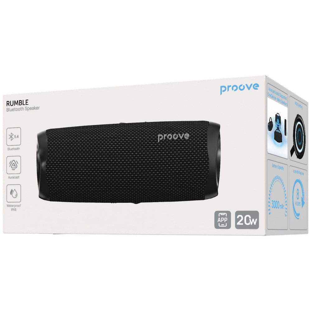 Портативна акустика Proove Rumble 20W (APP) — Придбати в Україні - фото 1
