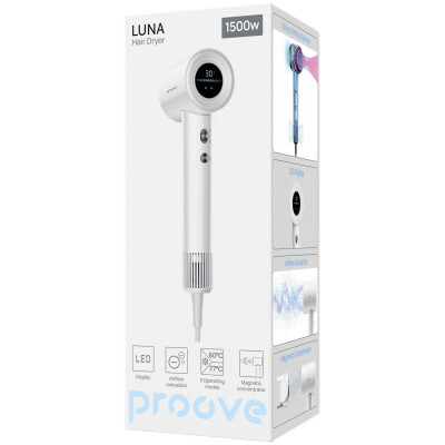 Купить Фен Proove Luna (1500W) 68417 - Ncase