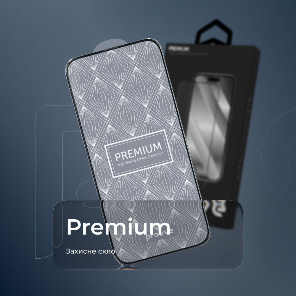 Защитное стекло Proove Premium iPhone 14 Pro Max/15 Plus/16 Plus - фото 1
