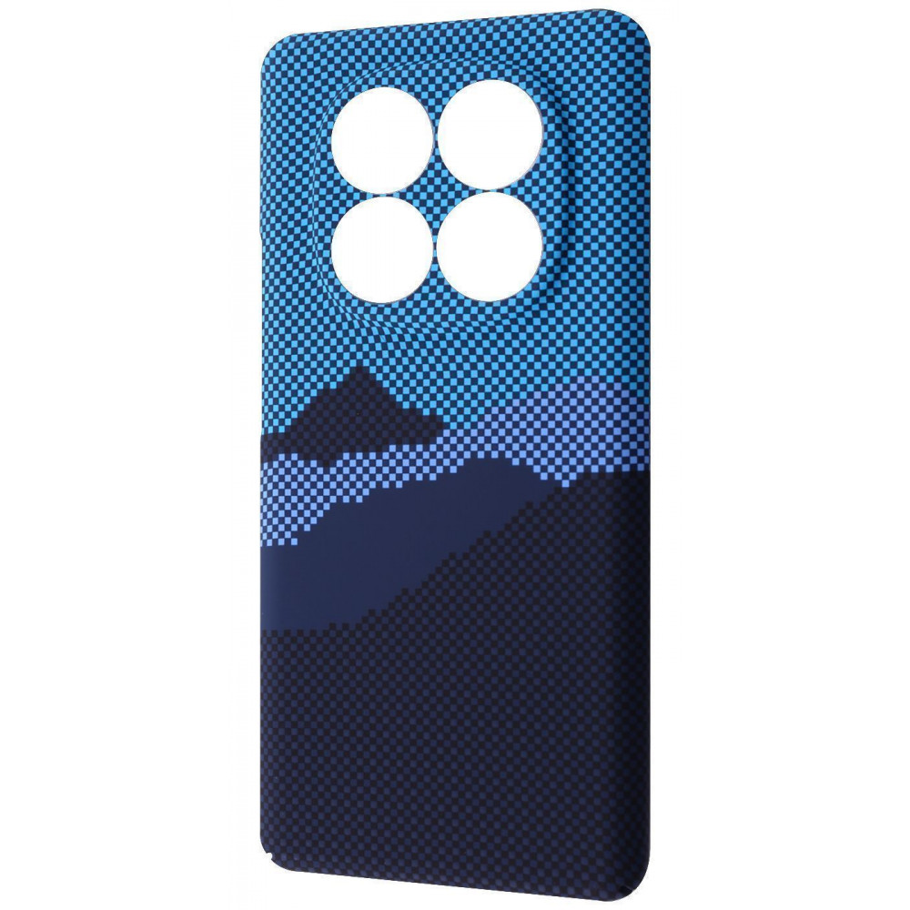 Чехол WAVE Gleam Case Xiaomi Redmi Note 14 Pro 4G blue mountain на картинке №1